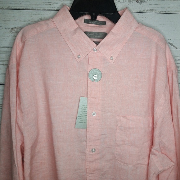 DANIEL CREMIEUX SIGNATURE LINEN MEN'S SZ XL SHIRT